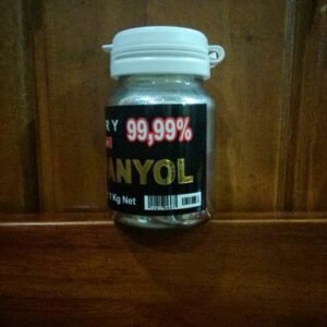 Home air raksa (merkuri/quicksilver) yang berasal dari spanyol dengan kemasan botol 1 kg